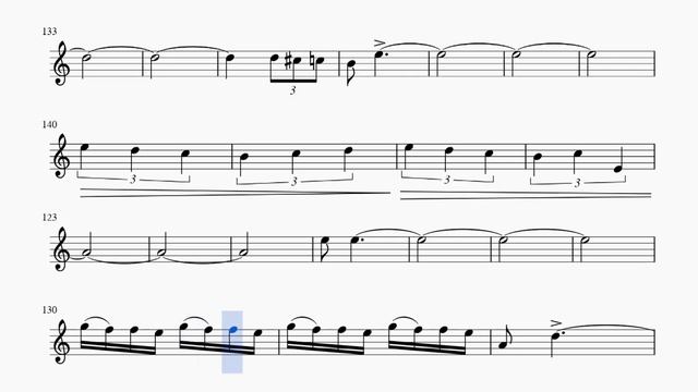 Весенняя хора. В.Раду. Ноты для кларнета. +version For Clarinet InB (performed By MuseScore)