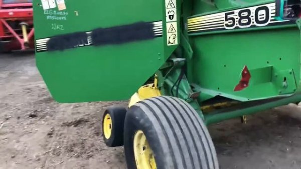 Пресс-подборщик John Deere 580 N 732