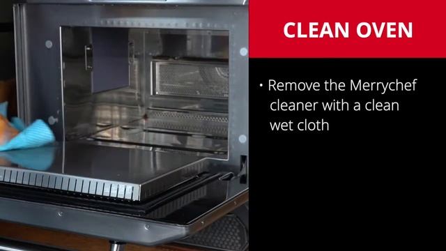 Merrychef eikon e4, high speed oven, Cleaning Video смотреть онлайн