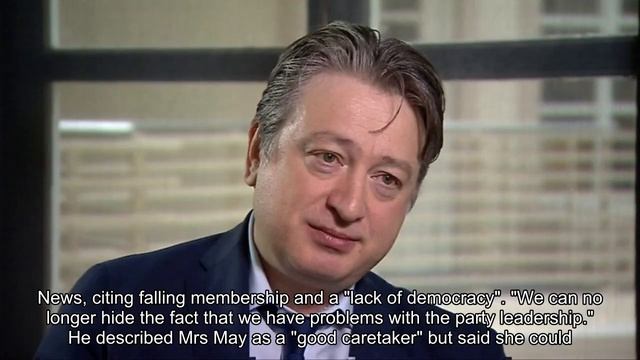 Tories must seek new leader now, says donor Alexander Temerko смотреть онлайн