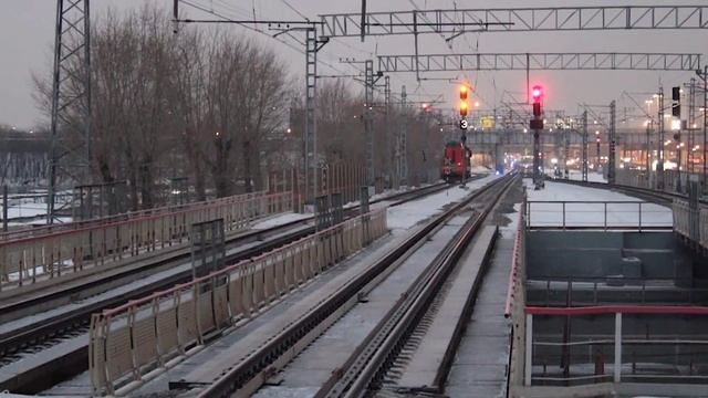 "Резервом на Угрешскую!" Тепловоз ЧМЭ3-2839 следует резервом. смотреть онлайн