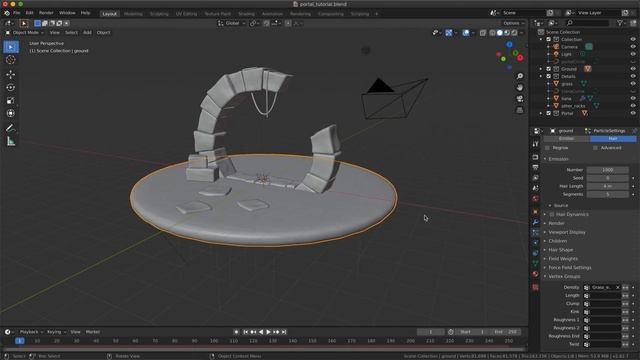 Blender Tutorial: Forgotten Gate - Part 3/6 (Modeling) смотреть онлайн