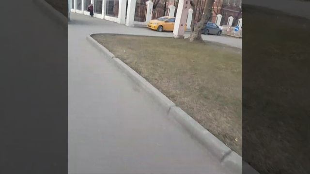 Варшавское шоссе, переход через дорогу 4 апреля 2019 г. смотреть онлайн