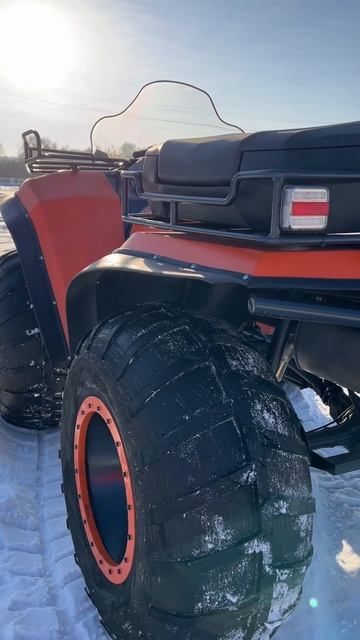 Взяли бы себе вездеход в таком цвете? #каракат #переломка #болотоход #вездеход #снегоболотоход смотреть онлайн