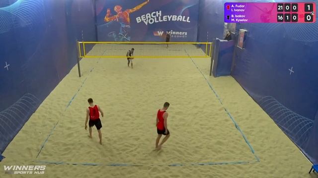 7:35 A.Fudar / I.Ivanov - B.Isakov / M.Kyselov | Winners Beach Volleyball смотреть онлайн