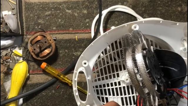 How to repair fan heater at home/ The fan is not blowing hot air смотреть онлайн