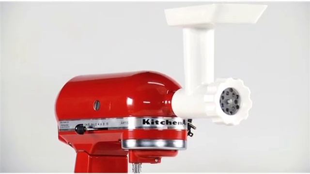 Using the KitchenAid Grinder Attachment смотреть онлайн