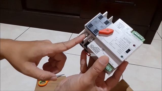 Unboxing Automatic Transfer Switch Jotta W2R-2P 100A 220V смотреть онлайн
