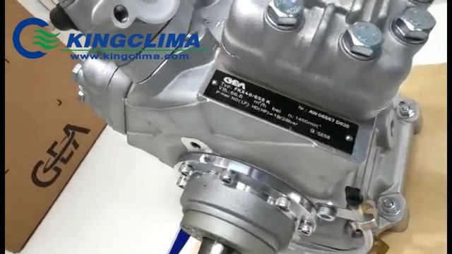 Remanufacturing Bock FK40 655K Compressor смотреть онлайн