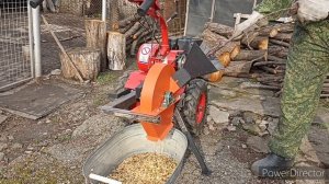 Измельчитель веток Affe Master на мотоблоке Салют