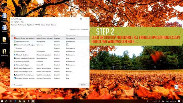 HOW TO DISABLE AUTOSTART APPS IN WINDOWS 10 смотреть онлайн
