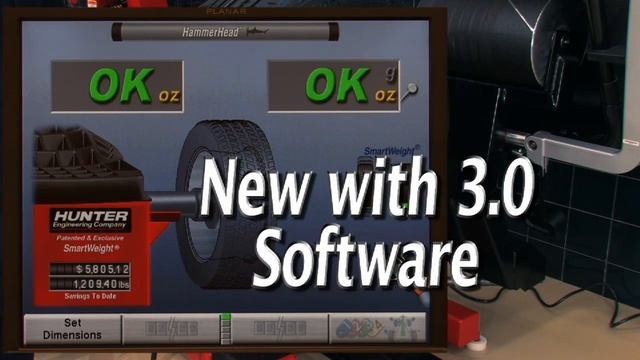 Hunter Road Force® GSP9700 Diagnostic Wheel Balancer