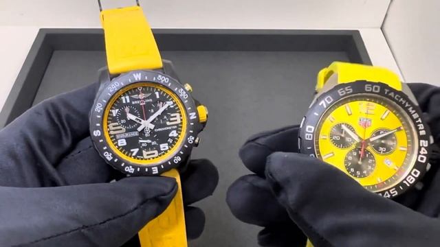 Tag Heuer Formula 1 vs Breitling Endurance Pro смотреть онлайн