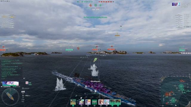 World of Warships Clan Battle (Season 20) “Salamander”[4-FUN] vs [A_R_A] смотреть онлайн