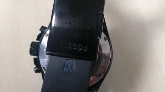 Fossil CH2599 Chronograph Black