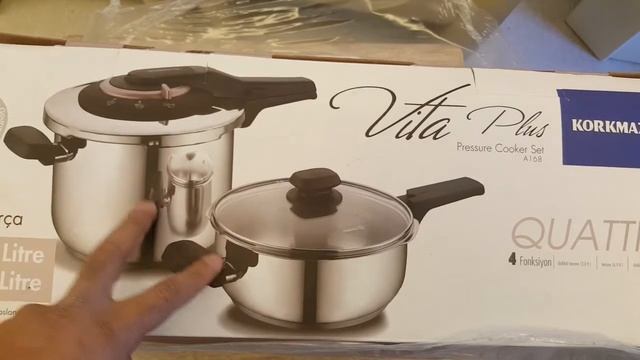 Korkmaz A168 Vita Plus Quattro 6+3 Litre Düdüklü Tencere Seti İnceleme Tanıtım смотреть онлайн