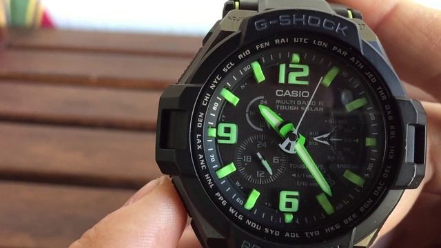 Tutorial Casio G Shock GW 4000. Poner Hora Y Fecha