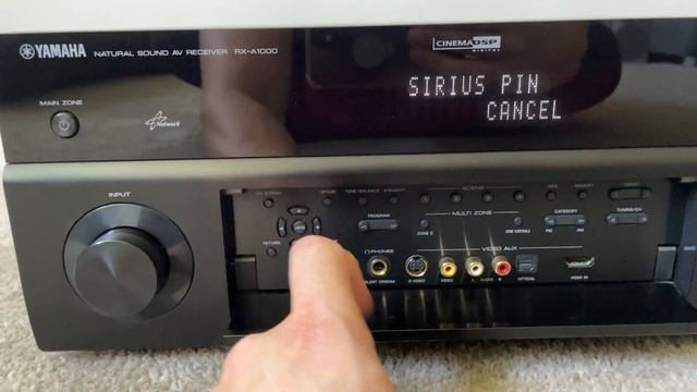 How to Factory Reset Yamaha RX-A1000 Aventage 7.2 HDMI Home Theater Surround Receiver смотреть онлайн