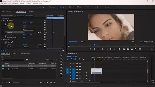 Rotation Technique: Create Fake Rotation Camera Effect & Change Aspect Ratio in Premiere Pro смотреть онлайн