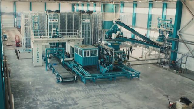 GLOBMAC - монтаж бетоноформовочной линии КВ25 Quick Master в республике Татарстан (2023) смотреть онлайн