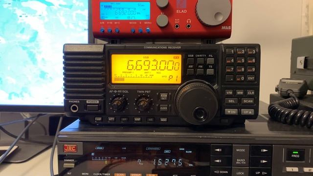 Lost recording: first copy of Novosibirsk VOLMET 6693 kHz, Siberia смотреть онлайн