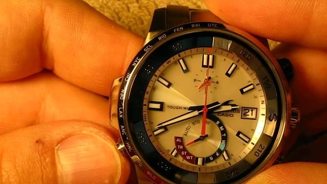 CASIO OCEANUS OCW-P1000 Cachalot - lume and functions смотреть онлайн