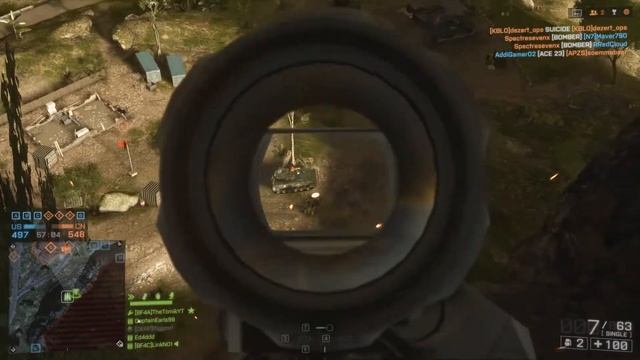 Battlefield 4 Saiga frag rounds VS Anti Air Tank смотреть онлайн