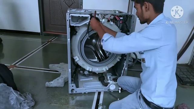 I F B front load washing machine Senator wxs 8.kg 14000 RPm drum kaise change Karen смотреть онлайн