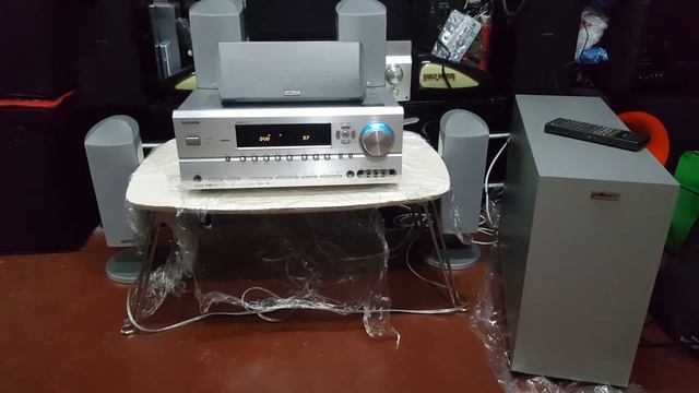 Onkyo TX SR674 And Polk Audio RM6900