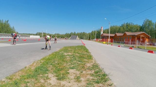 Крыловский марафон на лыжероллерах,12.06.23.лбк Алмаз,г. Рязань(7) смотреть онлайн