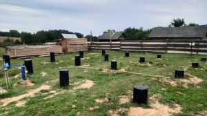 Я САМА СТРОЮ ДОМ. Свайный фундамент буронабивной с надземным ростверком - обвязкой