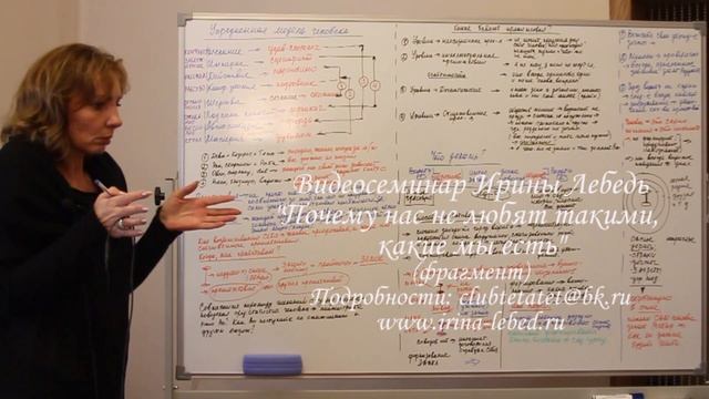 Почему нас не любят такими, какие мы есть - фрагмент 2 видеосеминара Ирины Лебедь смотреть онлайн