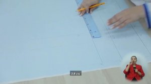 16 Построение выкройки основы  брюк для мальчика перед ч