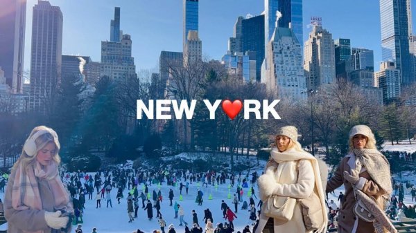 NYC Walk🎄☃️Snowy Christmas Season in New York City❄️Winter Wonderland in Central Park, Dec 2024