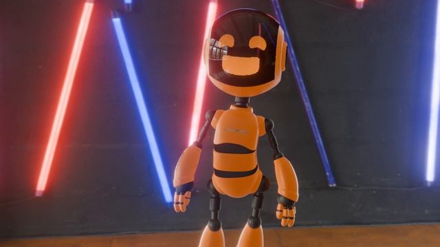 Тест анимации рига и мимики 2 (Blender) смотреть онлайн