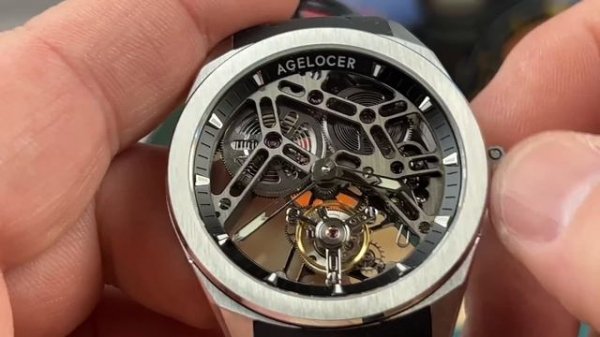 Unboxing Agelocer Mechanical Tourbillon