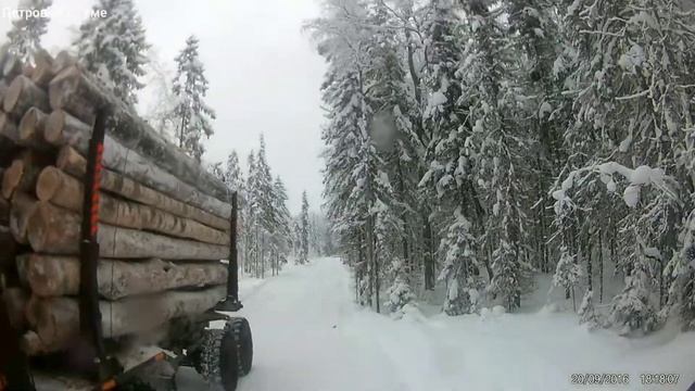КамАЗ лесовоз, мнение железнодорожника о работе на лесовозе. смотреть онлайн