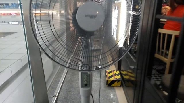 Mitsumaru 16" Oscillating Pedestal Fan смотреть онлайн