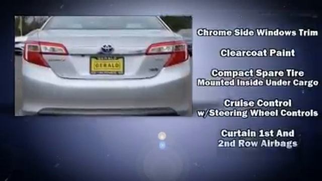 2014 Toyota Camry Hybrid LE in North Aurora, IL 60542 смотреть онлайн