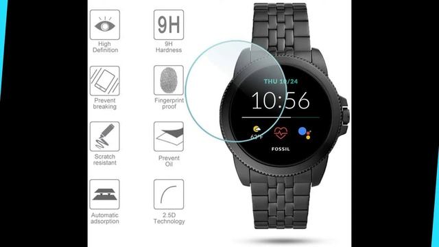 Top 5 Best Fossil Gen 5 e Smartwatch Screen Protectors (Tempered Glass) смотреть онлайн