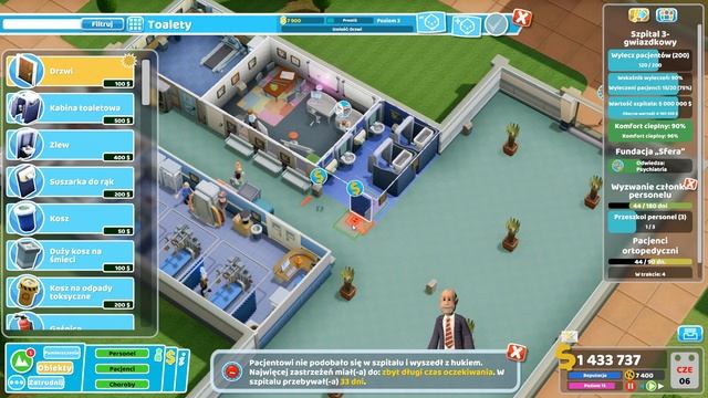 TWO POINT HOSPITAL PL #23 🏥 Szpital w Sweaty Palms na trzy gwiazdki ⭐⭐⭐ смотреть онлайн