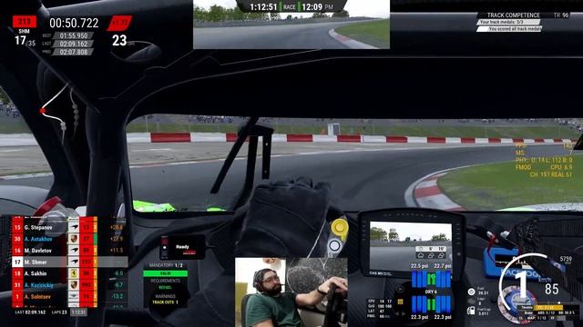 120 минут Нюрбургринга | ACCGT | Assetto Corsa Competizione смотреть онлайн