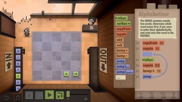 Human Resource Machine Part 9 - Solution 35-36 смотреть онлайн