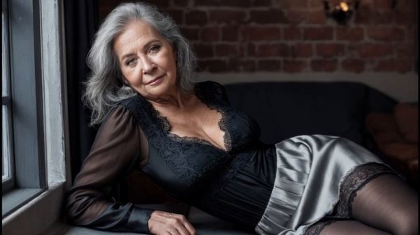 Natural older Woman over 70 - Aurora's Inspiration Story