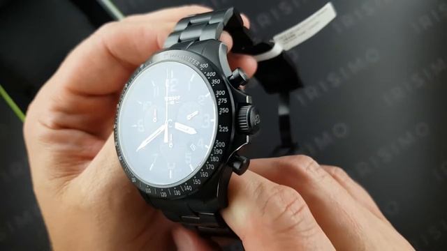 TRASER P67 OFFICER PRO CHRONOGRAPH BLACK 109466 | IRISIMO смотреть онлайн