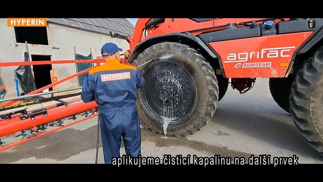 Myjeme jediný postřikovač Agrifac v Evropě смотреть онлайн