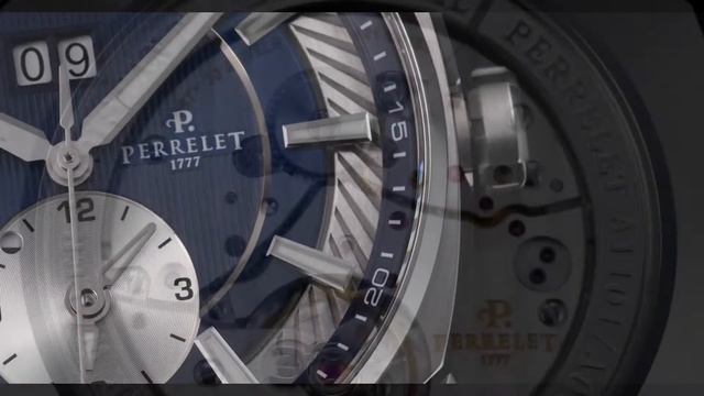 PERRELET LAB Peripheral Dual Time Big Date Model A1101