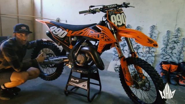 KTM SX 125 by Whipriders Motocross BIKECHECK! смотреть онлайн