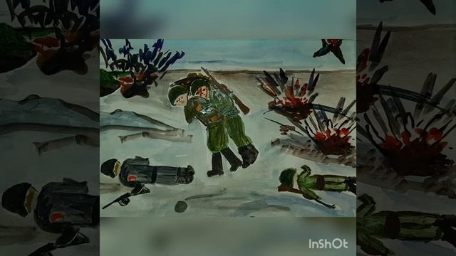 Работы учащихся ДШИ п.новопавловка посвящённой 75-летию ВОВ смотреть онлайн