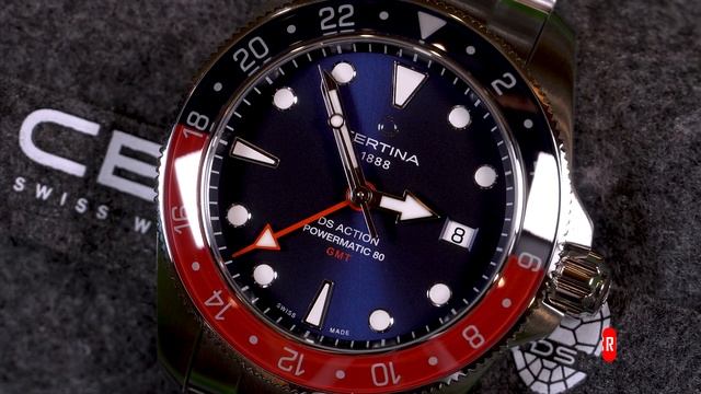 Hands-on with the New-ish Certina DS Action GMT Powermatic 80 смотреть онлайн